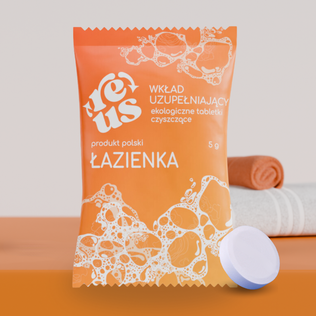 Płyn do mycia łazienki w tabletkach