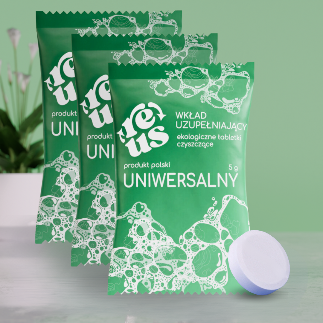 Uniwersalny płyn czyszczący w tabletkach