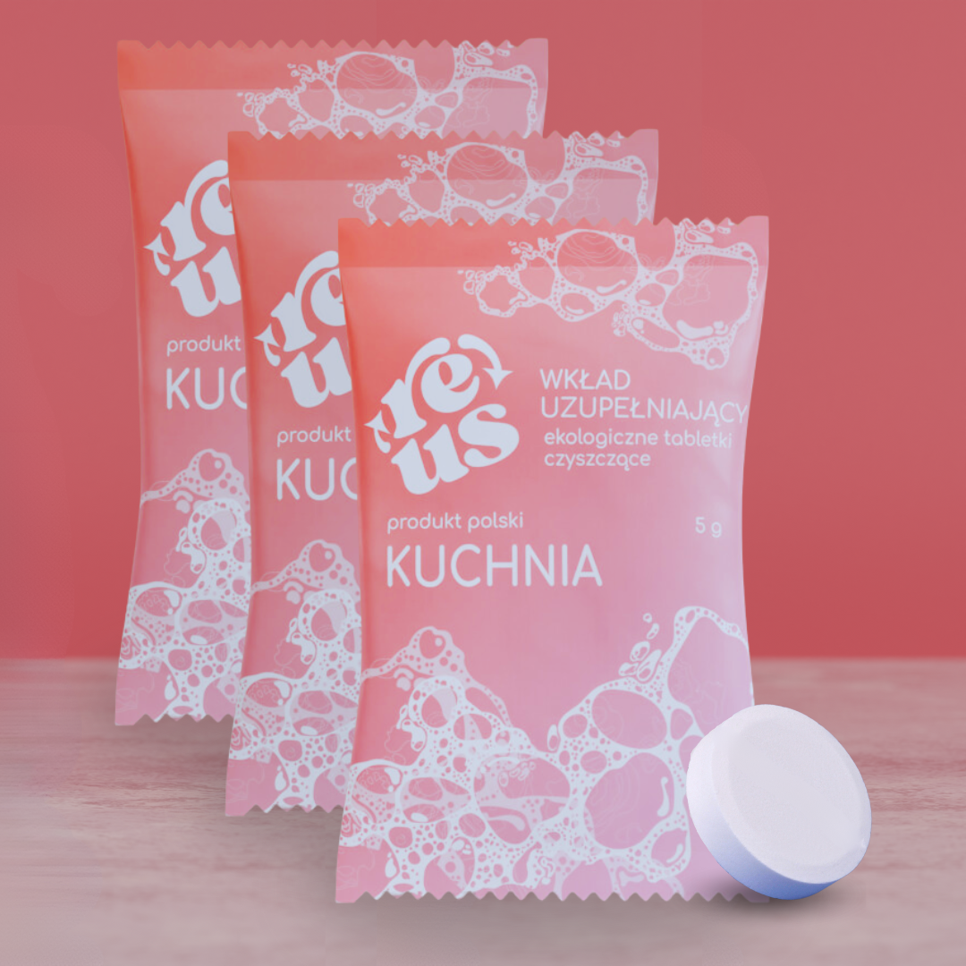 Płyn do czyszczenia kuchni w tabletkach