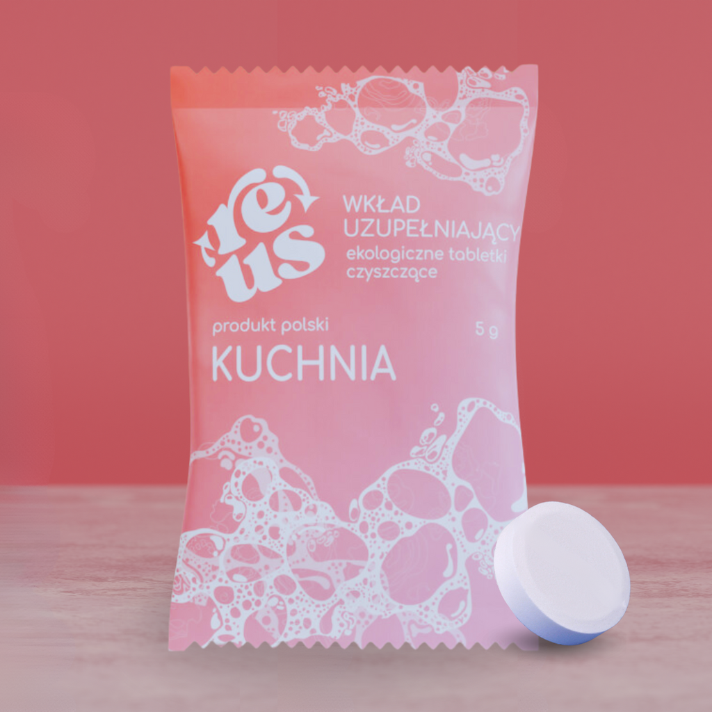 Płyn do czyszczenia kuchni w tabletkach