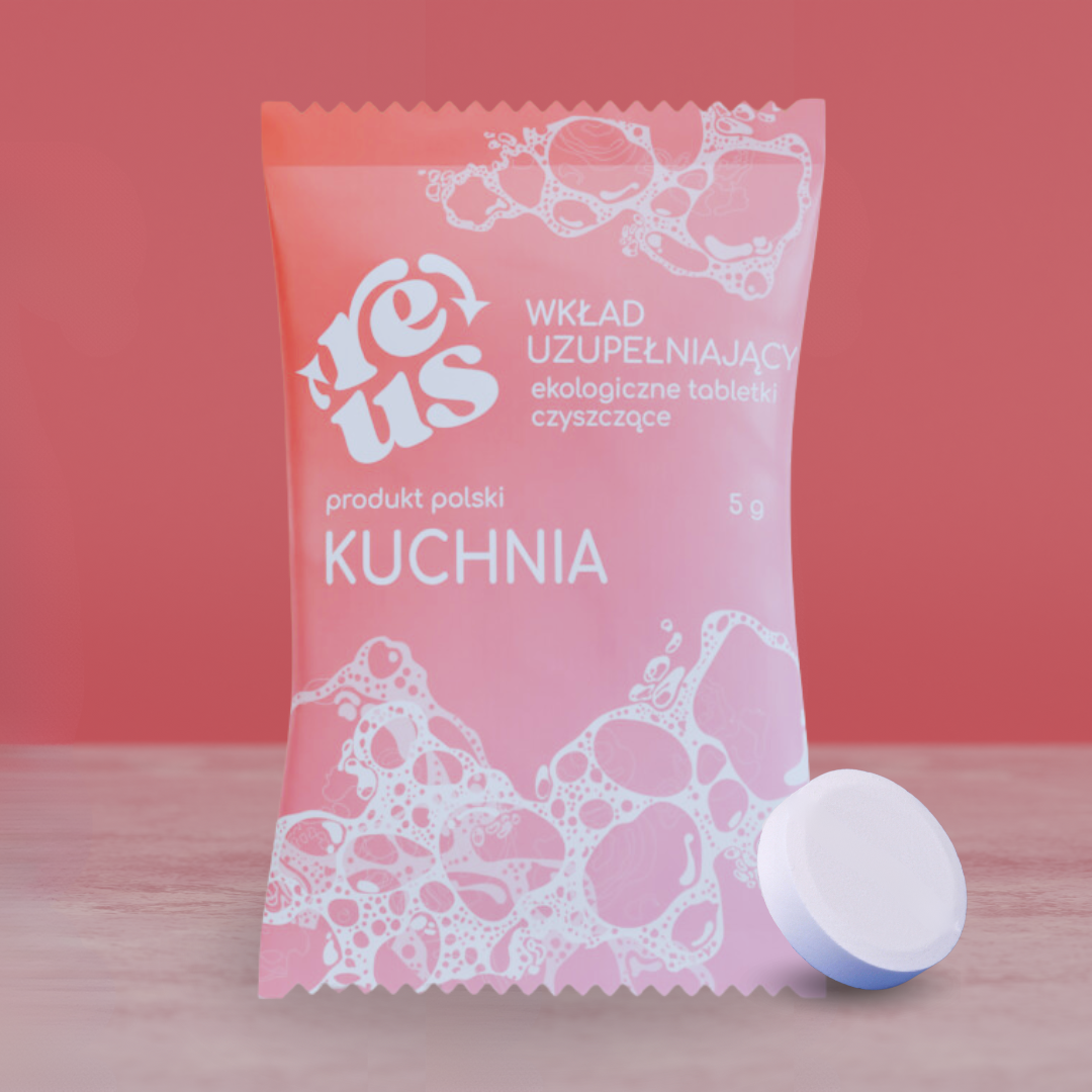 Płyn do czyszczenia kuchni w tabletkach